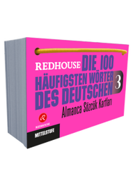 Die 100 Häufigsten Wörter des Deutschen 3 - Almanca Sözlük Kartları - Redhouse Yayınları