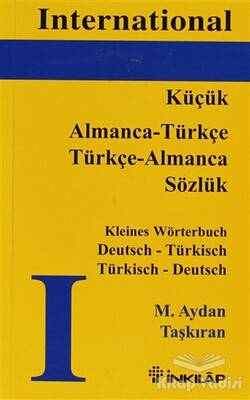 Almanca - Türkçe Türkçe Almanca (Küçük) - İnkılap Kitabevi