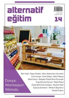 Alternatif Eğitim Dergisi 14.Sayı Montessori Metodu - 1