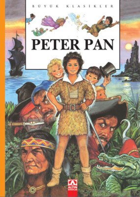 Altın Büyük Klasikler Peter Pan (Ciltli) - Altın Kitaplar Yayınevi