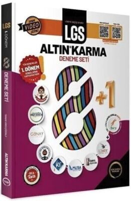 Altın Karma 2023 8. Sınıf LGS 1. Dönem Altın Karma 8+1 Deneme Seti - 1