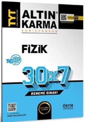 Altın Karma TYT Fizik 30 x 7 Deneme - Altın Karma Yayınları