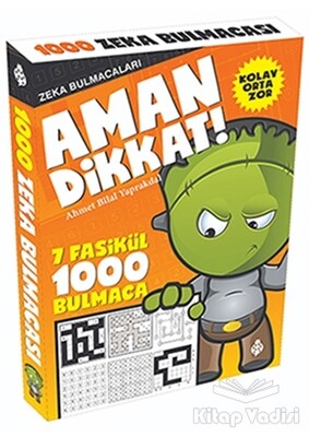 Aman Dikkat! - Zeka Bulmacaları - Uğurböceği Yayınları