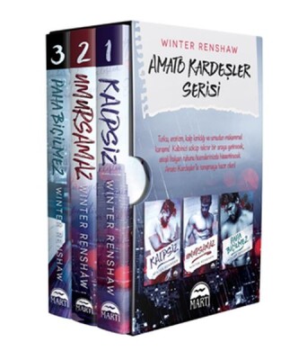 Amato Kardeşler Serisi (3 Kitap) - Martı Yayınları