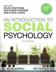An Introduction To Social Psychology, - Wiley