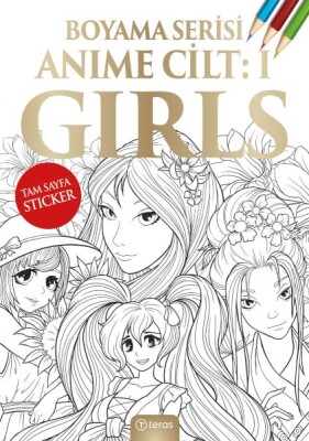 Anime Boyama Cilt I: Girls - Teras Kitap
