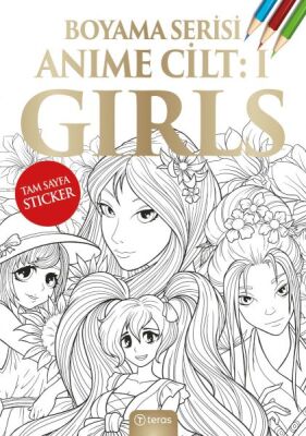 Anime Boyama Cilt I: Girls - 1