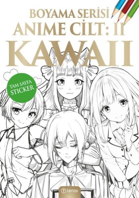 Anime Boyama Cilt II: Kawaii - Teras Kitap