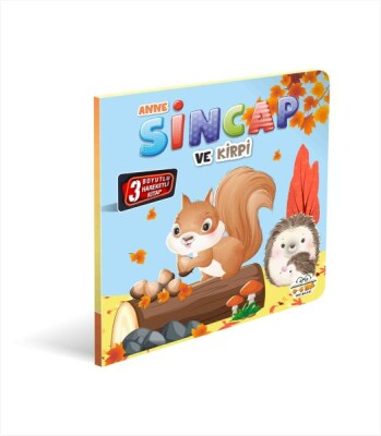 Anne Sincap Ve Kirpi 3 Boyutlu - 0-6 Yaş Yayınları