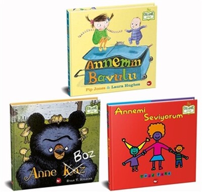 Annemi Seviyorum Set - Organik (3 Kitap Takım) - Beyaz Balina Yayınları