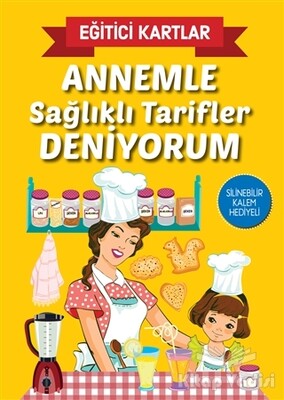 Annemle Sağlıklı Tarifler Deniyorum - Eğitici Kartlar - Teleskop