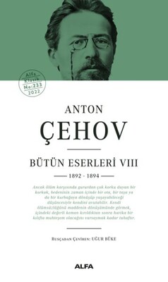 Anton Çehov Bütün Eserleri 8 (Ciltli) - Alfa Yayınları