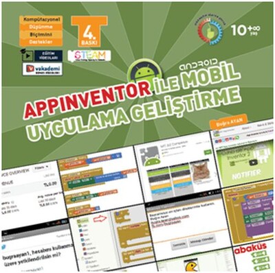 Appinventor ile Mobil Uygulama Geliştirme (DVD'li) - Abaküs Yayınları