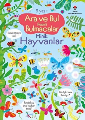 Ara ve Bul Resimli Bulmacalar Minik Hayvanlar - Tübitak Yayınları