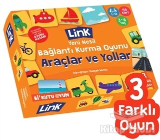 Araçlar ve Yollar - Link Bağlantı Kurma Oyunu - Bi Kutu Oyun