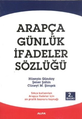 Arapça Günlük İfadeler Sözlüğü - Alfa Yayınları