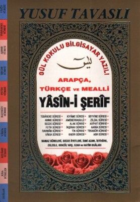 Arapça ve Türkçe Mealli Yasin-i Şerif (D22) Gül Kokulu Bilgisayar Yazılı - Tavaslı Yayınları