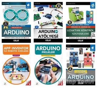 Arduino Programlama Eğitim Seti (6 Kitap Takım) - Kodlab Yayın