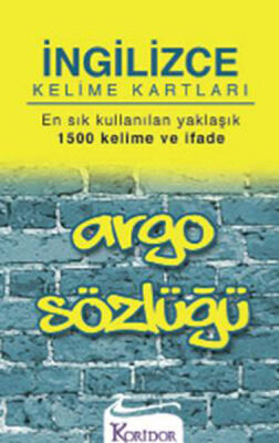 Argo Kelime Kartları (İngilizce) - 1