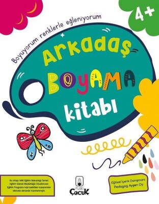 Arkadaş Boyama Kitabı - 4+ Yaş - Floki Çocuk