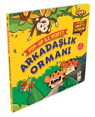 Arkadaşlık Ormanı - Pop-Up İle Keşfet - Sincap Kitap