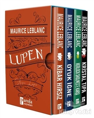 Arsen Lüpen Set Kutulu (4 Kitap Takım) - Parola Yayınları