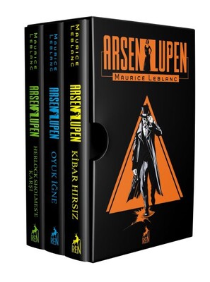 Arsen Lupen Seti (Ciltli 3 Kitap Takım) - Ren Kitap