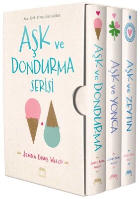 Aşk ve Dondurma Serisi Kutulu Set (3 Kitap Takım) - Yabancı Yayınları