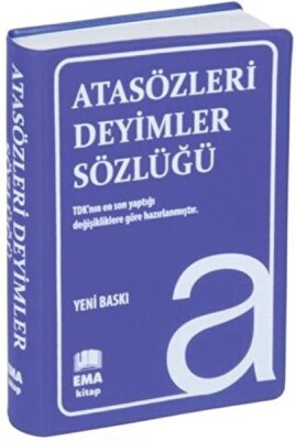 Atasözleri Deyimler Sözlüğü (Karton Kapak) - Ema Kitap