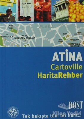 Atina Cartoville Harita Rehber - Dost Kitabevi Yayınları