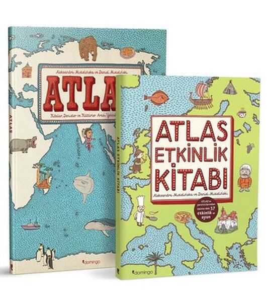 Domingo Yayınevi - Atlas Set (2 Kitap Takım)