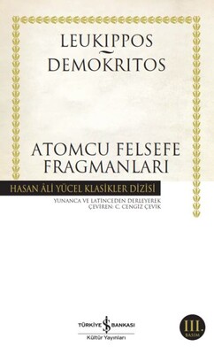 Atomcu Felsefe Fragmanları - İş Bankası Kültür Yayınları