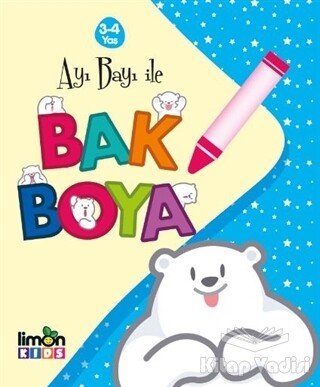 Ayı Bayı İle Bak Boya - limonKIDS