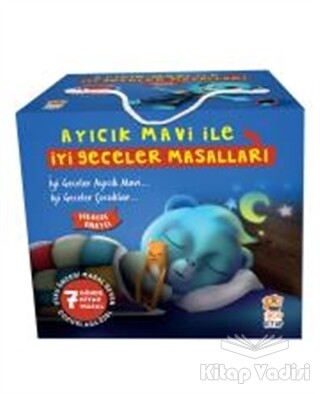 Ayıcık Mavi ile İyi Geceler Masalları Seti (7 Kitap Takım) - Sincap Kitap