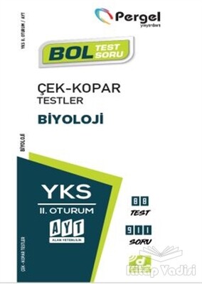 AYT 2.Oturum Biyoloji Çek-Kopar Testler - Pergel Yayınları