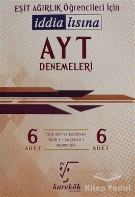 AYT 6'lı Deneme Seti - Eşit Ağırlık - 1