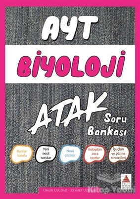 AYT Biyoloji Atak Soru Bankası - Delta Kültür Yayınevi