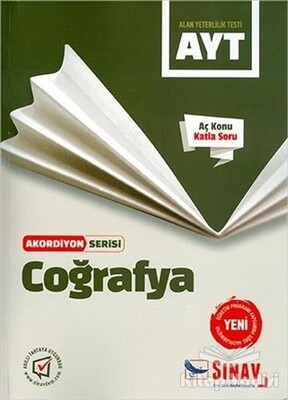 AYT Coğrafya Akordiyon Serisi - Sınav Yayınları