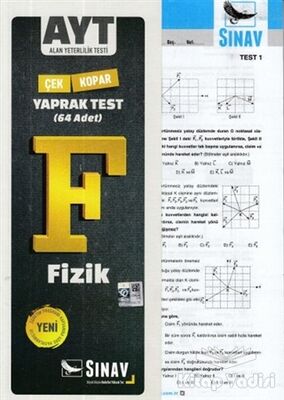 AYT Fizik Çek Kopar Yaprak Test - 1