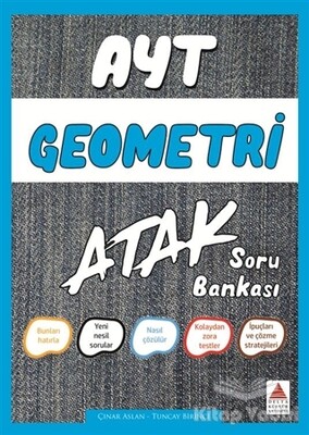 AYT Geometri Atak Soru Bankası - Delta Kültür Yayınevi