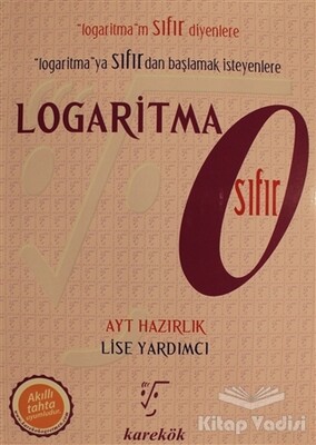 AYT Logaritma Sıfır - Karekök Yayıncılık