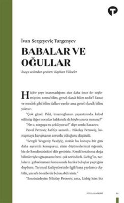 Babalar ve Oğullar - Turkuvaz Kitap