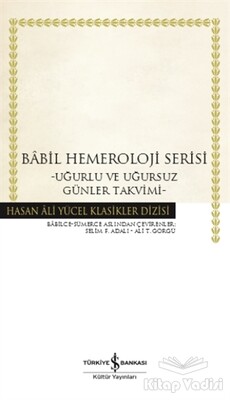 Babil Hemeroloji Serisi - İş Bankası Kültür Yayınları
