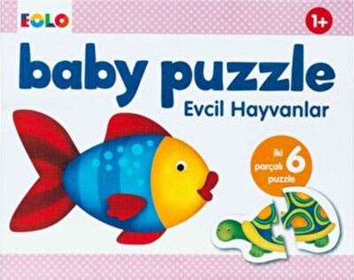 Baby Puzzle -Evcil Hayvanlar - EOLO Eğitici Oyuncak ve Kitap