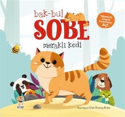 Bak-Bul Sobe - Meraklı Kedi - Sincap Kitap