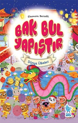 Bak Bul Yapıştır 3 - Dünya Ülkeleri - Minik Damla