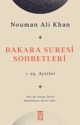 Bakara Suresi Sohbetleri - Timaş Yayınları