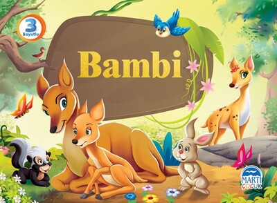 Bambi (3 Boyutlu) - Martı Yayınları