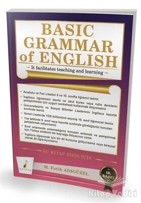 Basic Grammar of English - Pelikan Yayıncılık