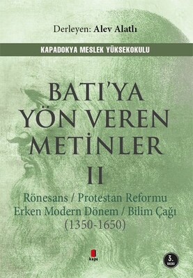 Batı'ya Yön Veren Metinler 2 - Kapı Yayınları